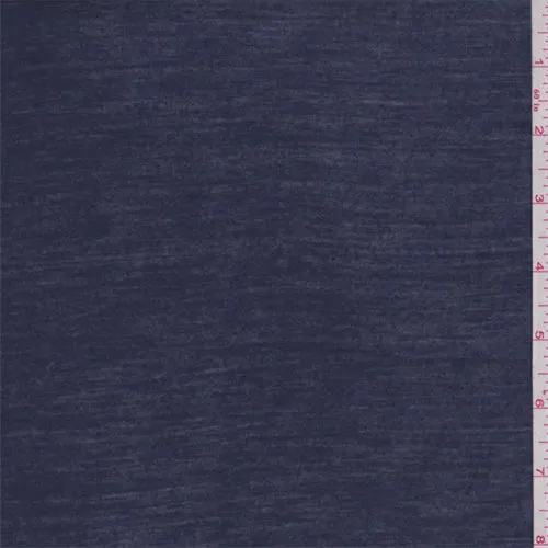 2 YD PC-Dark Blue Rayon Sweater Knit Fabric