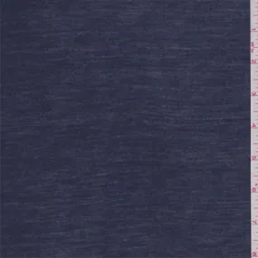 2 YD PC-Dark Blue Rayon Sweater Knit Fabric