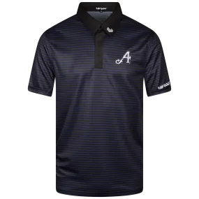 4Aces GC | Striped Logo Polo