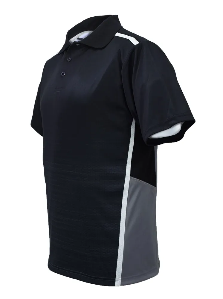 Bocini Unisex Adults Sublimated Panel Polo (CP1505)