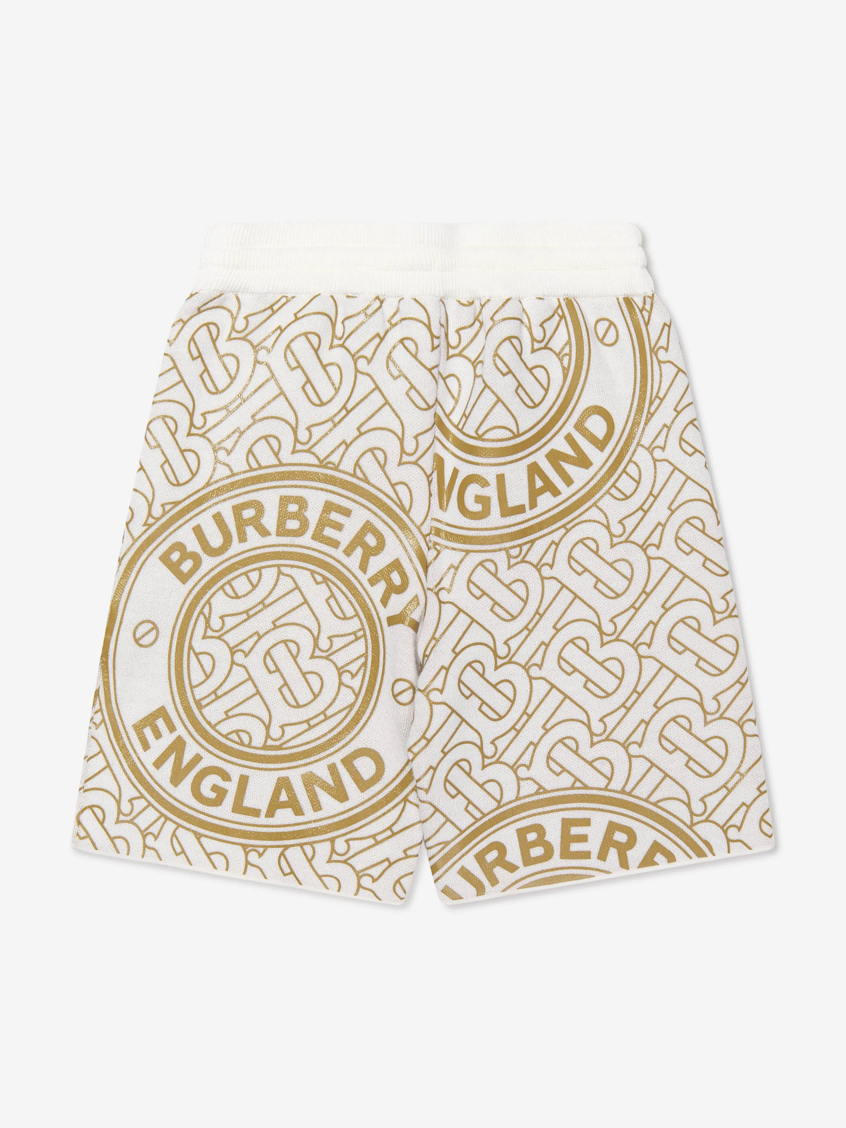 Burberry Boys Merino Wool Monogram Jaimie Shorts