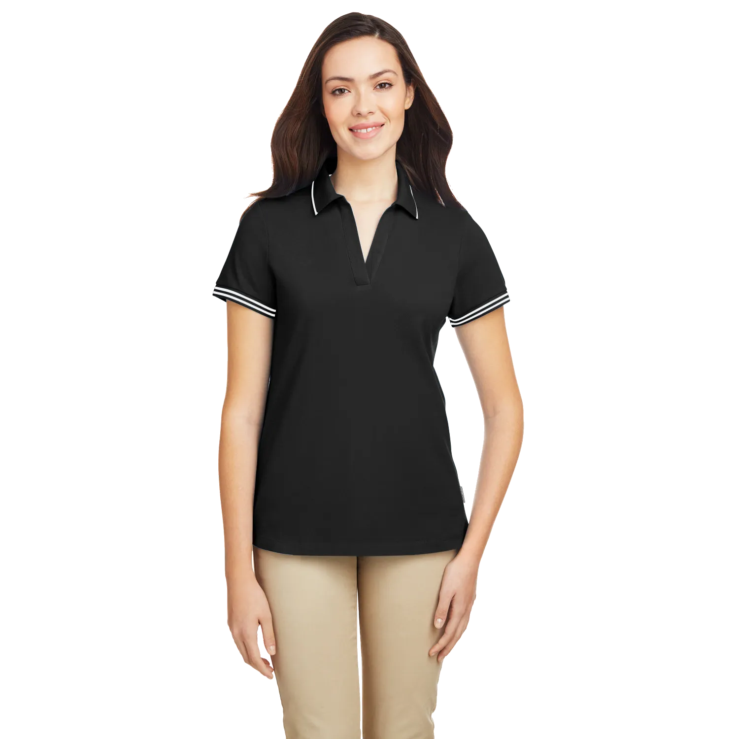 C2218W Ladies Deck Polo