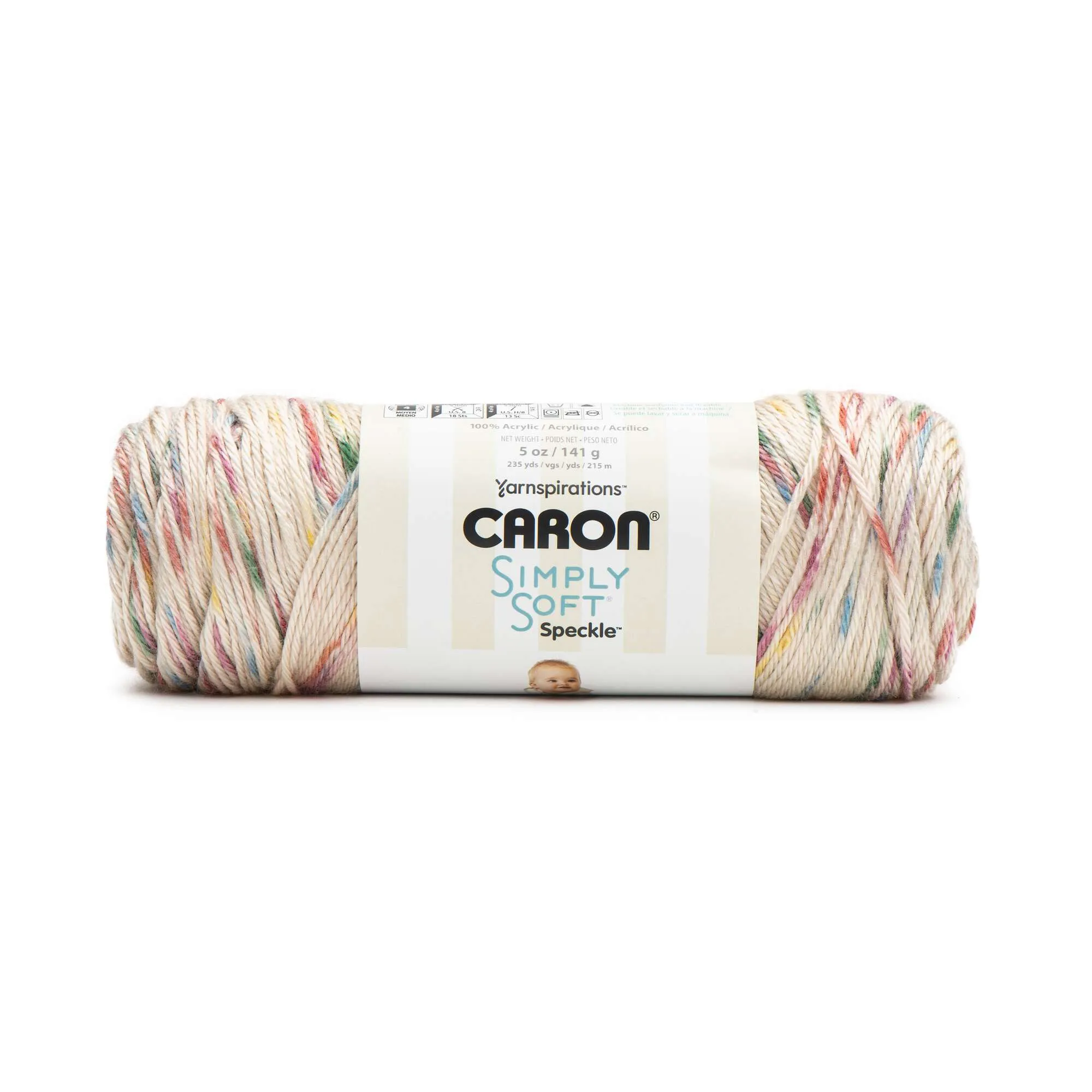 Caron Simply Soft Speckle Yarn