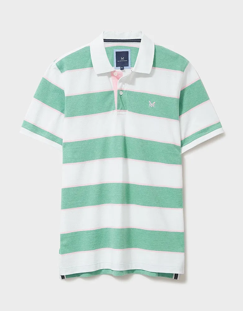 Crew Stripe Polo