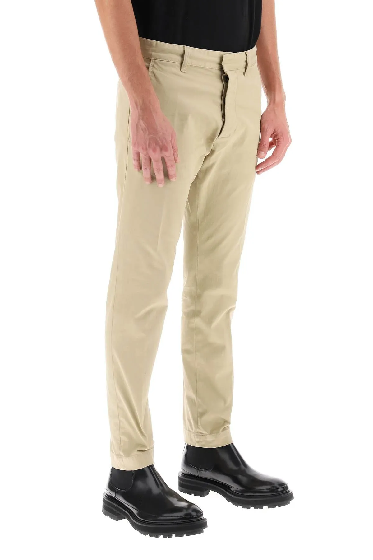 Dsquared2 cool guy pants in stretch cotton