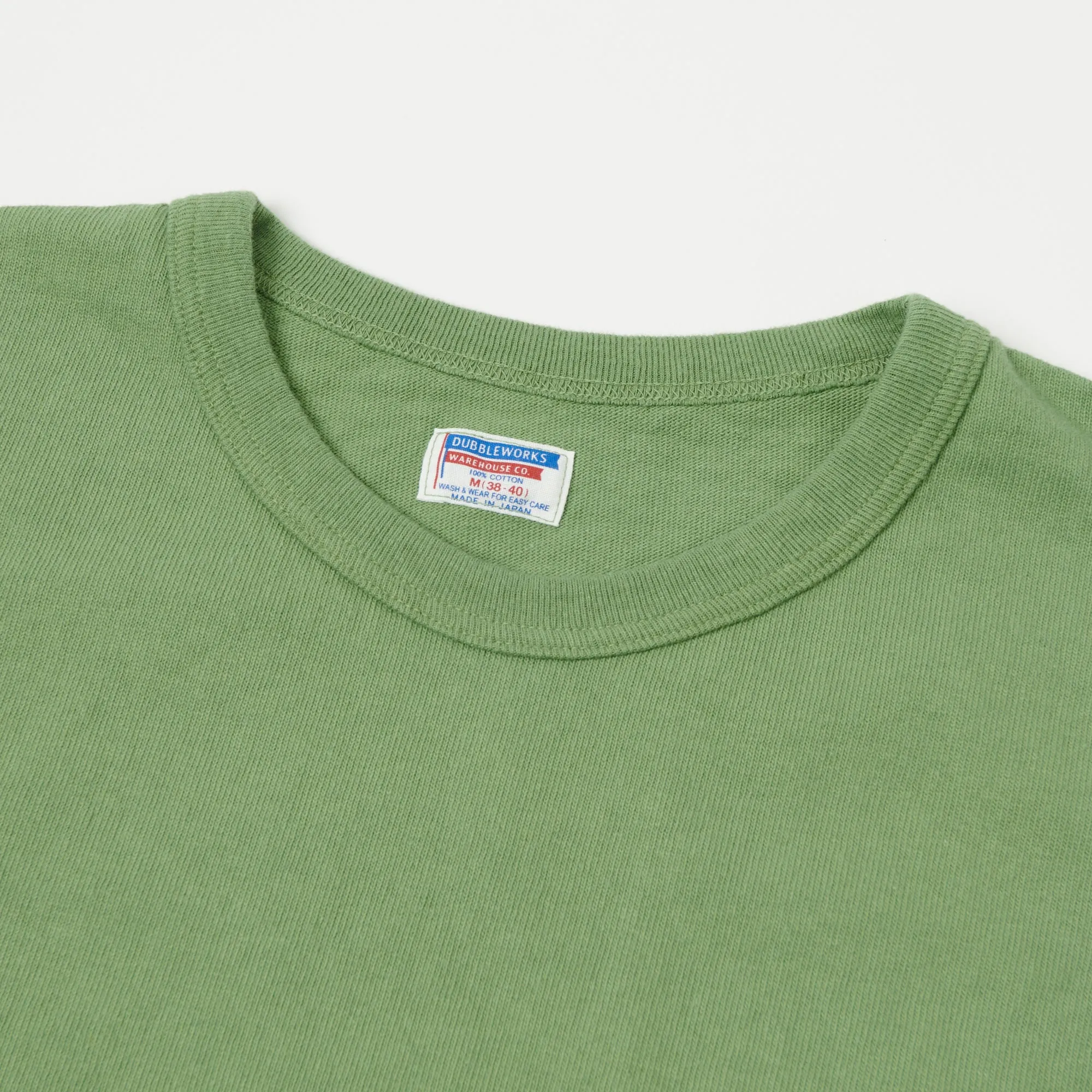 Dubbleworks Heavy Fabric Pocket Tee - Tea Green