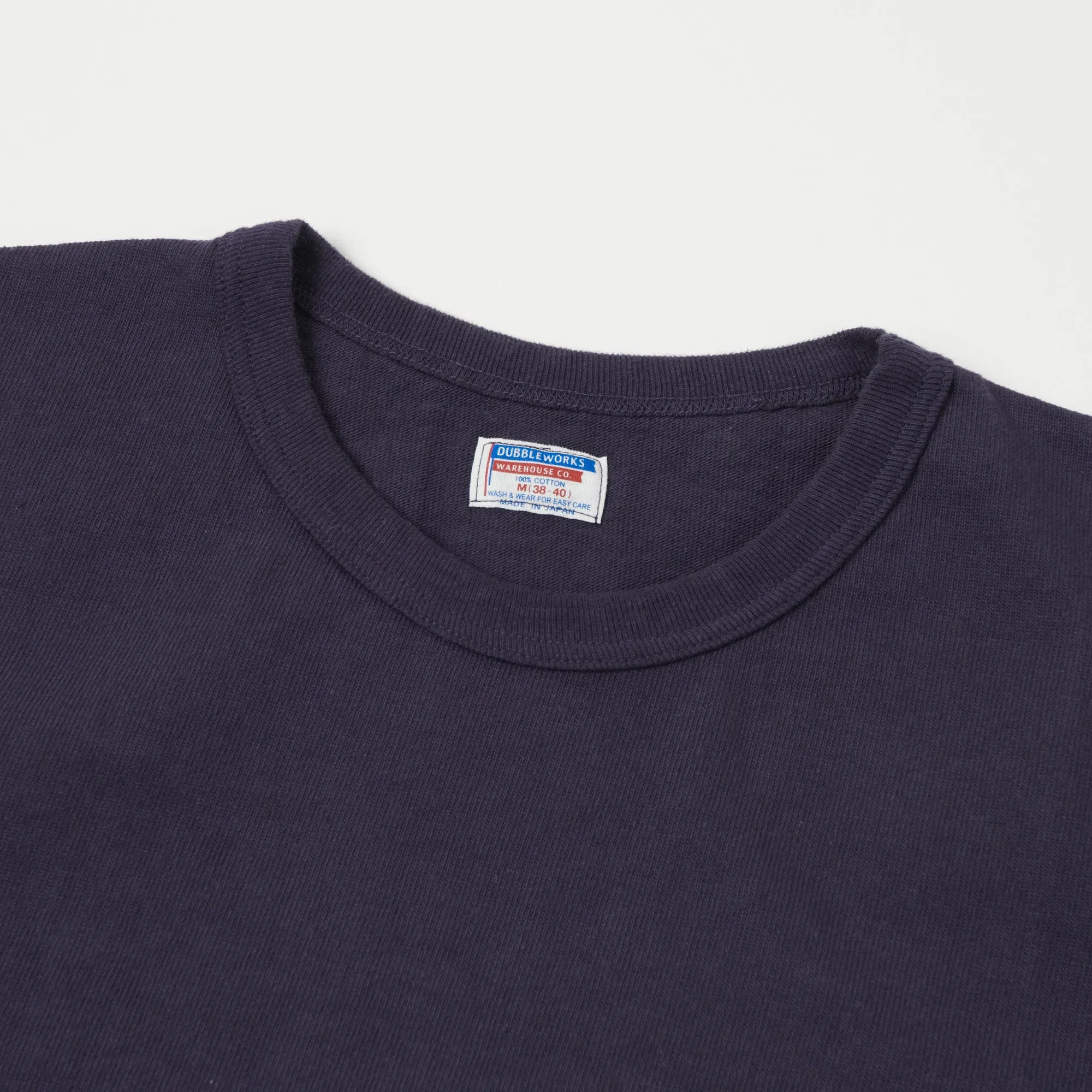 Dubbleworks Heavy Fabric SS Tee - Navy