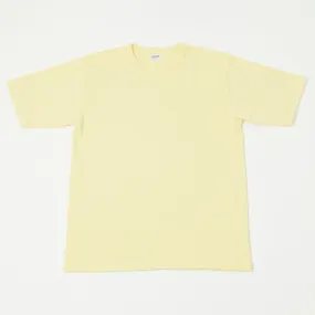 Dubbleworks Heavy Fabric SS Tee - Pale Yellow