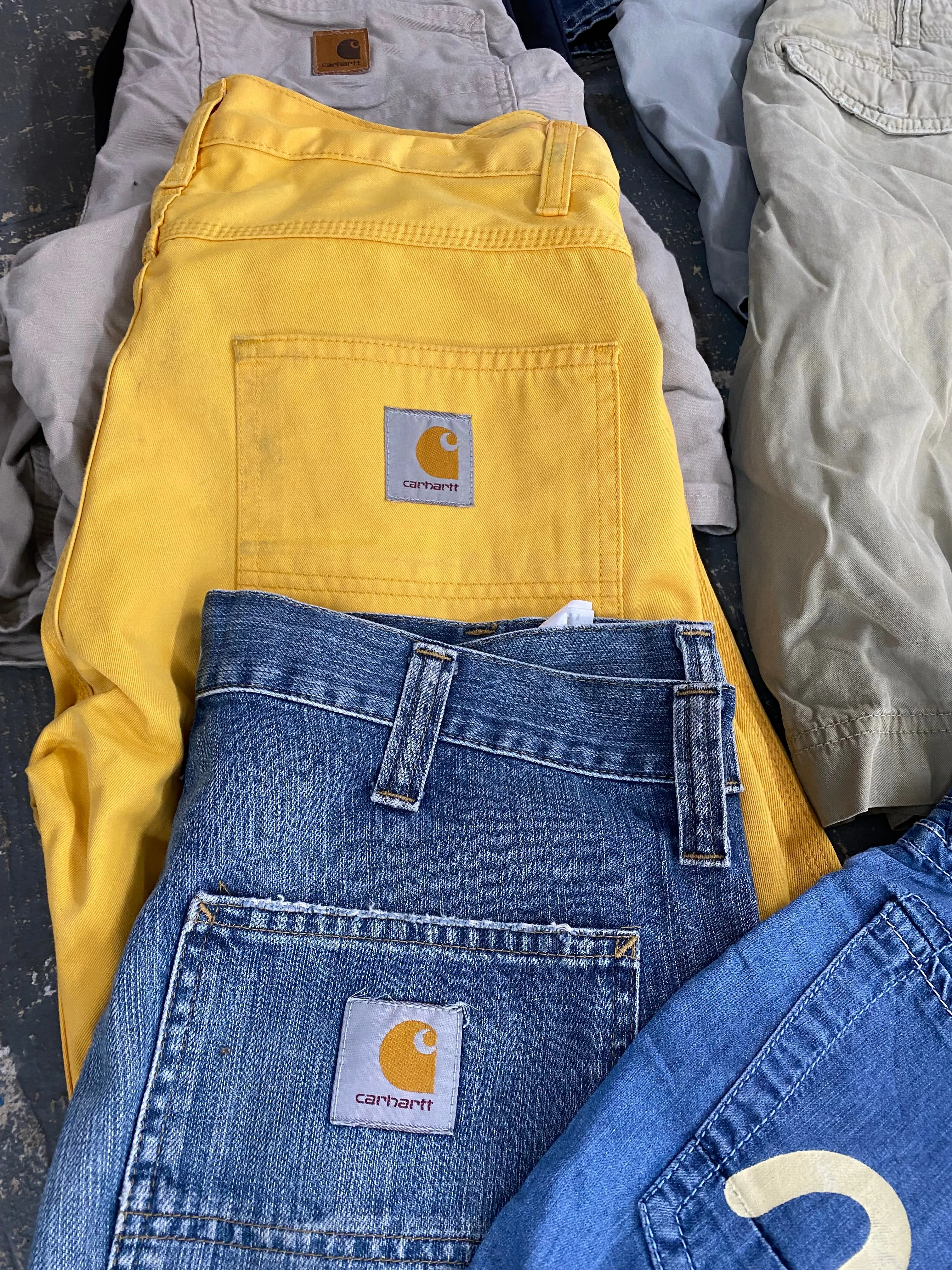 Evisu Carhartt Cargo short mix x19