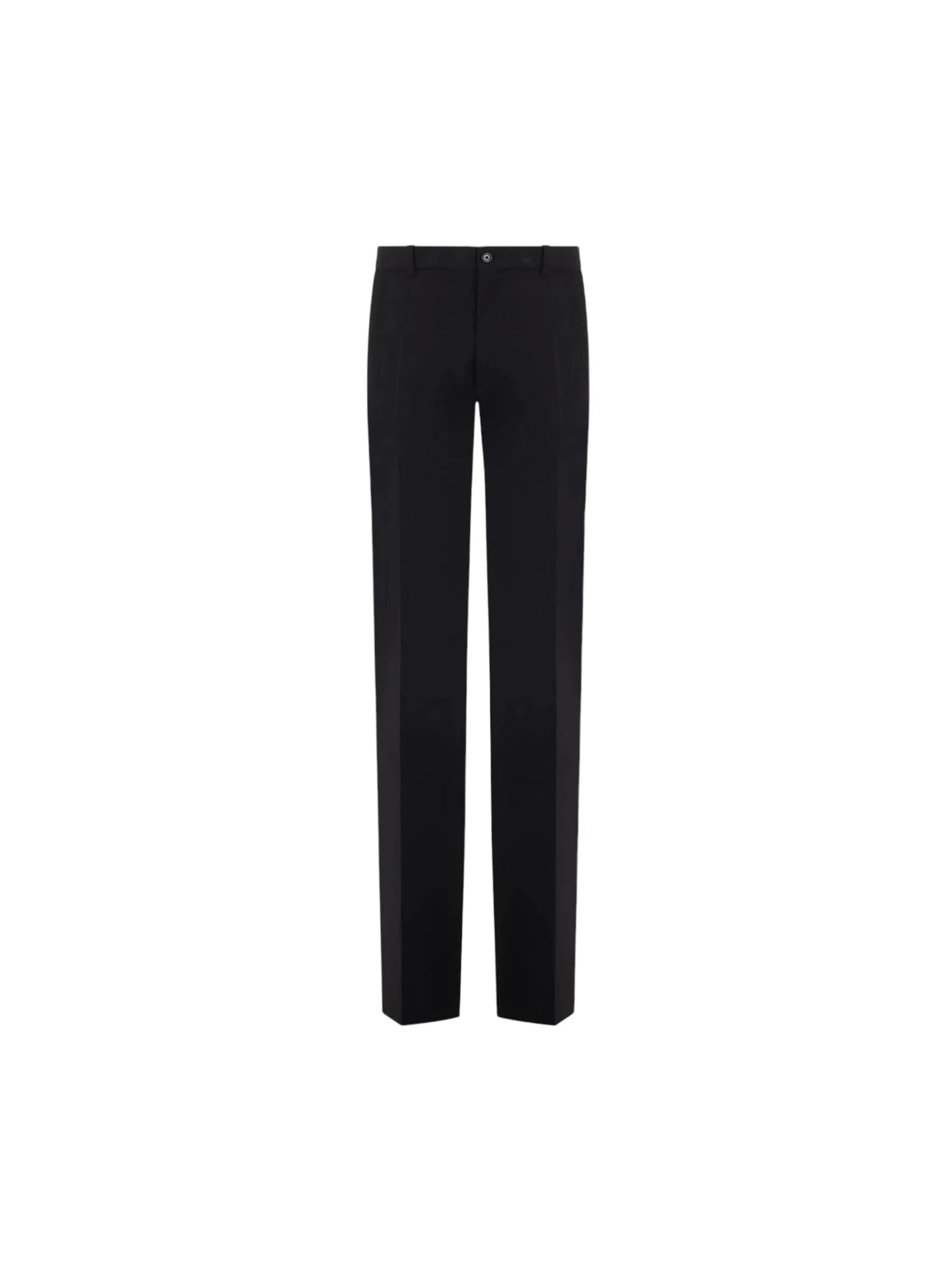 Flared Fitted Pants in Wool