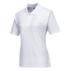 Ladies Polo Shirt White XXL - BB473-XXL