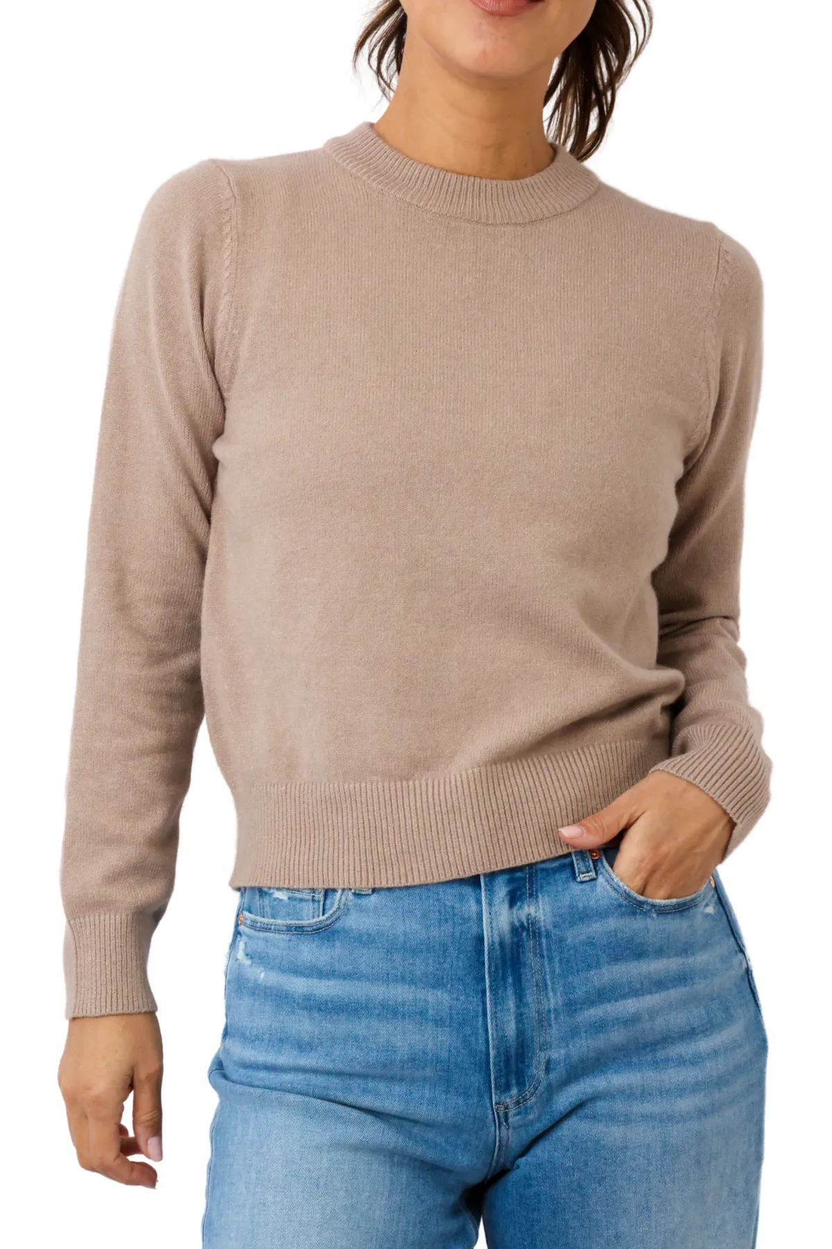 Lexi Ultra Soft Round Neck Sweater