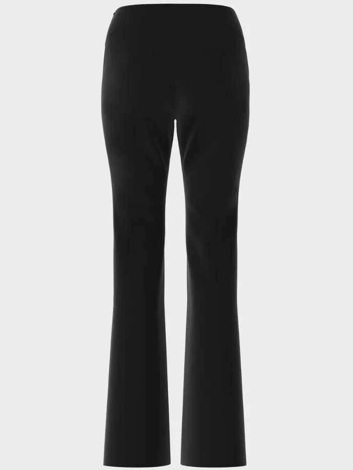 Marc Cain Collections Black Trousers With Flared Leg VC 81.50 W16 COL 900