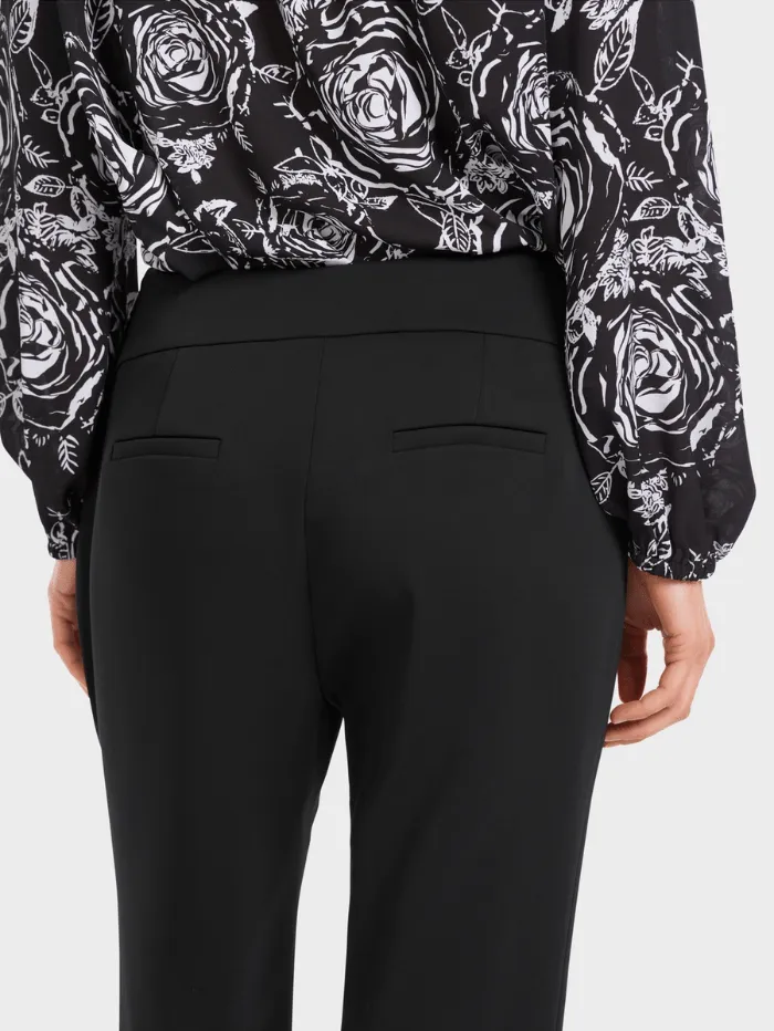 Marc Cain Collections Black Trousers With Flared Leg VC 81.50 W16 COL 900