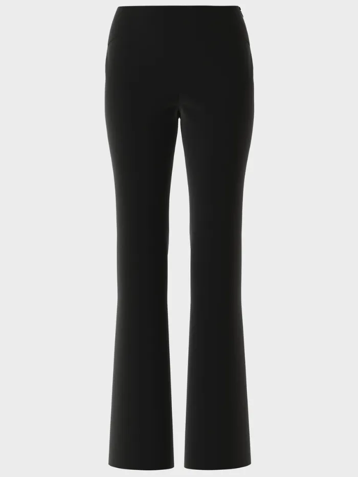 Marc Cain Collections Black Trousers With Flared Leg VC 81.50 W16 COL 900