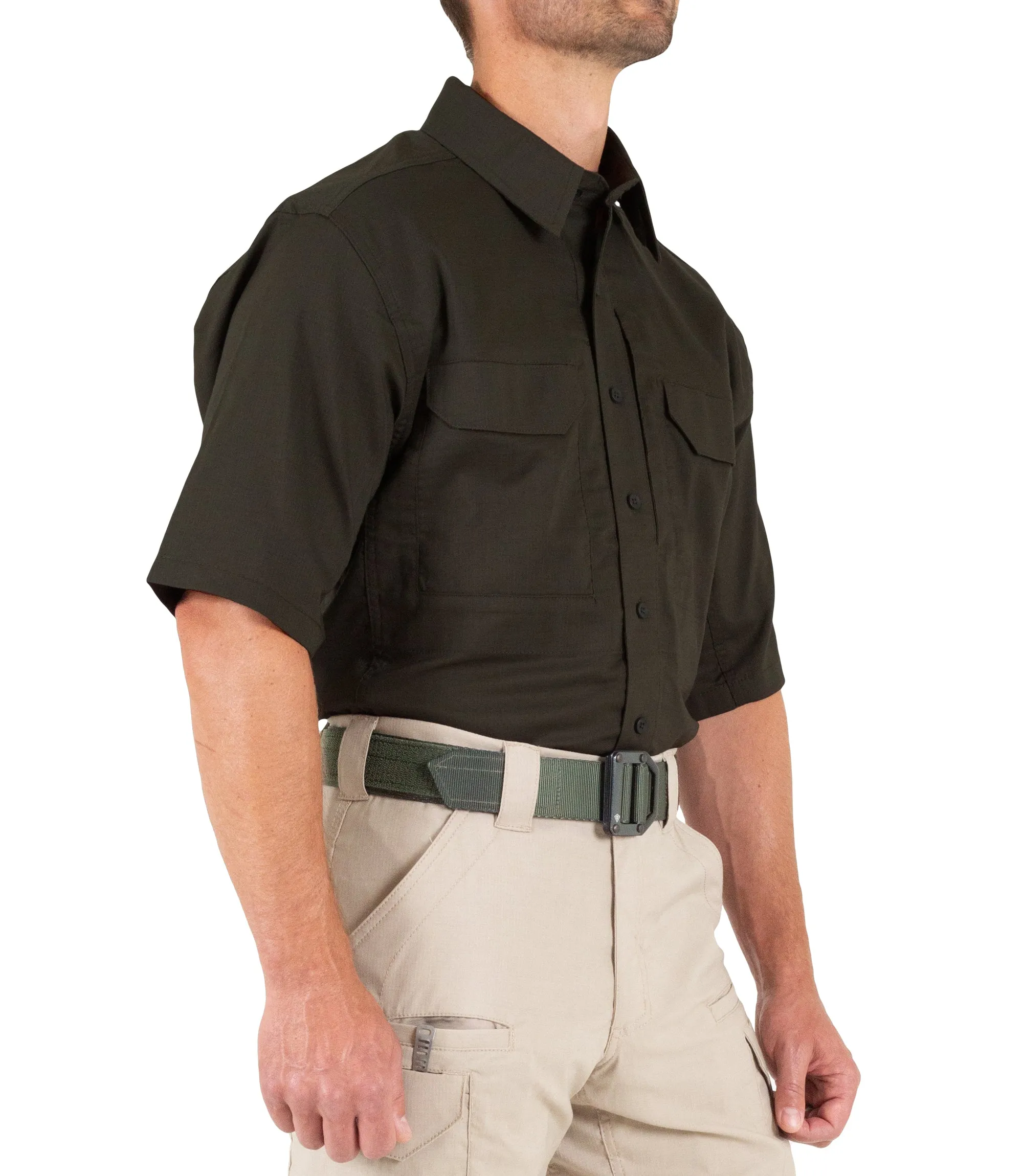 Men's V2 Tactical Short Sleeve Shirt - Brown