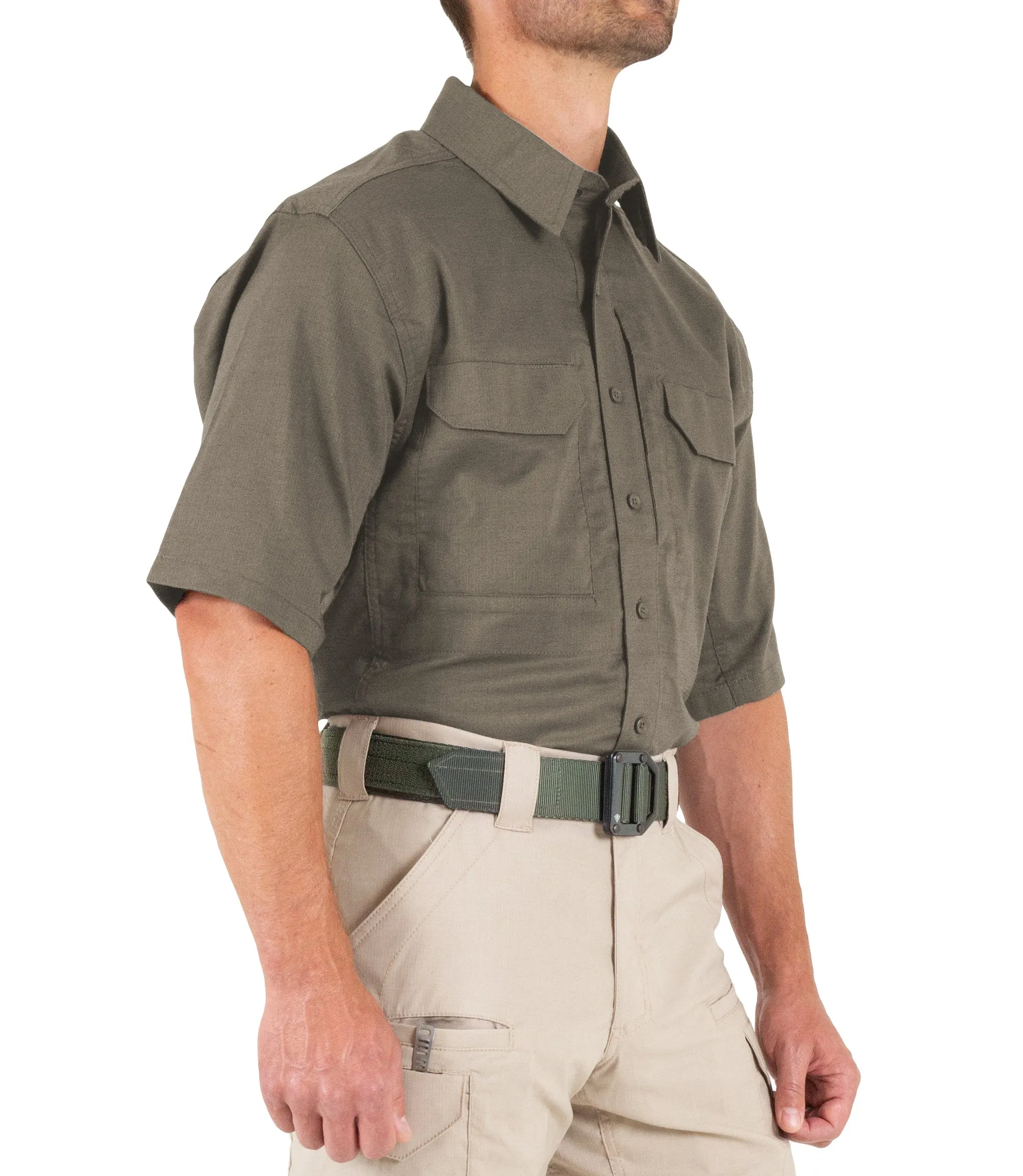 Men's V2 Tactical Short Sleeve Shirt / Ranger Green