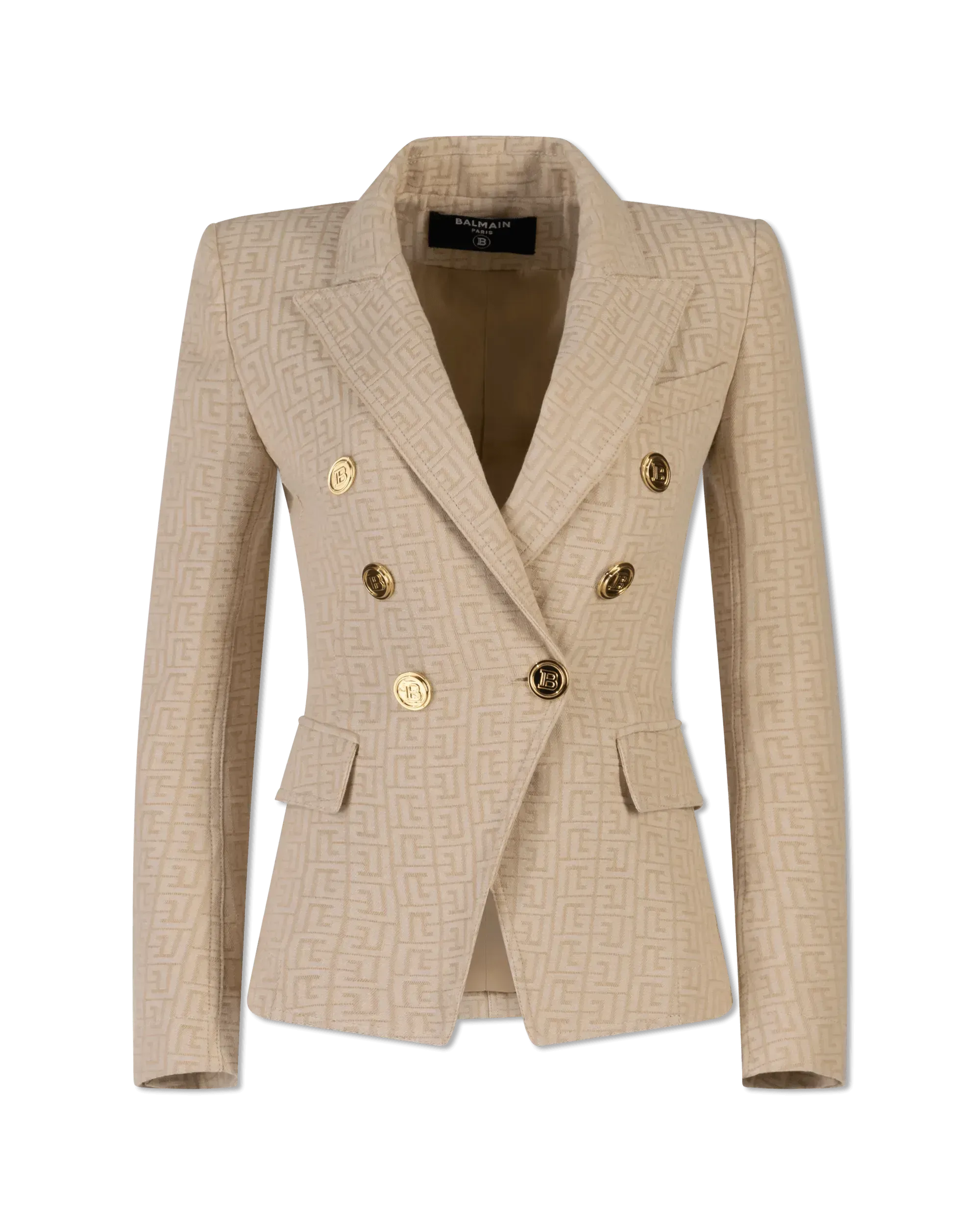 Monogram Jacquard 6 Button Jacket