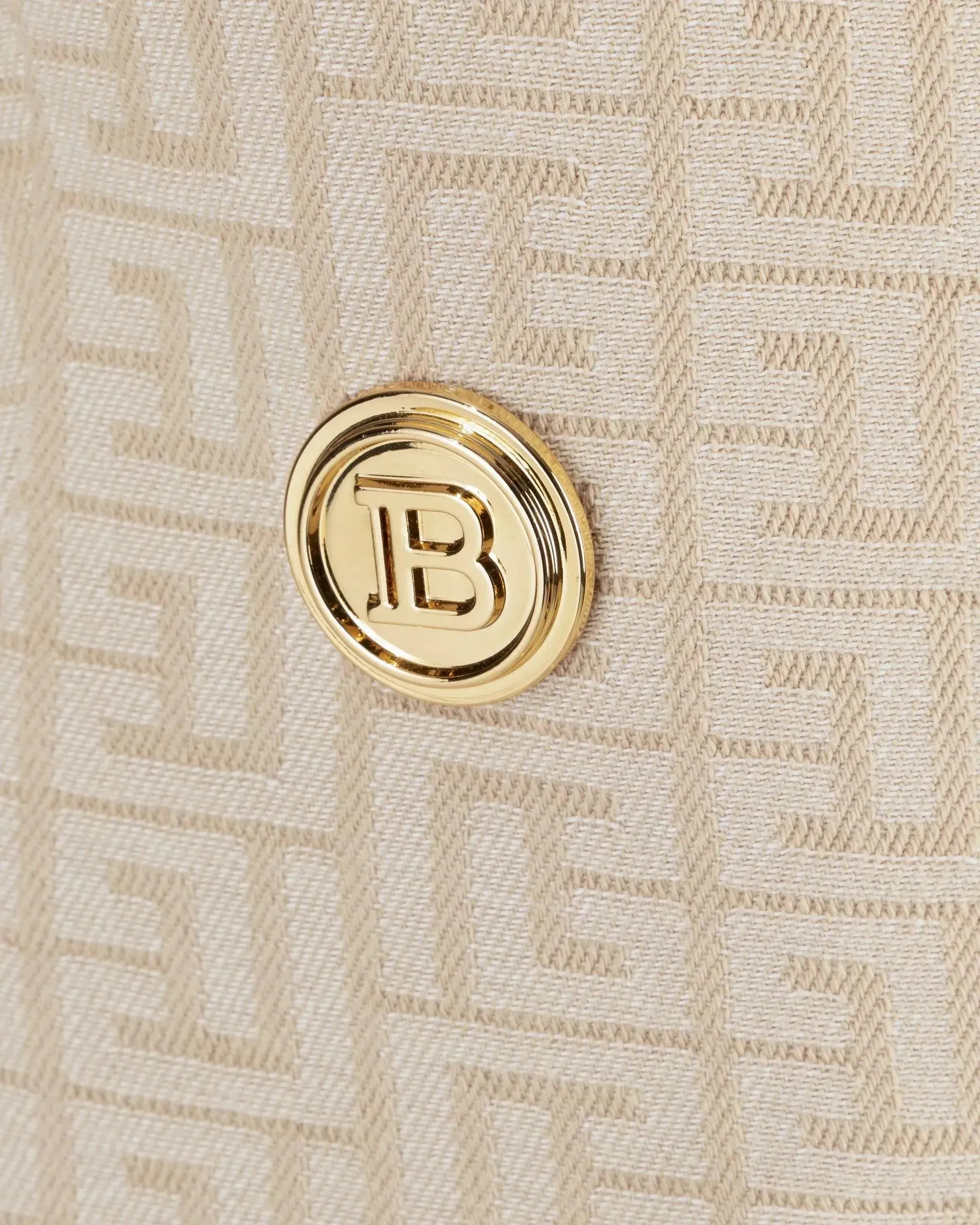 Monogram Jacquard 6 Button Jacket