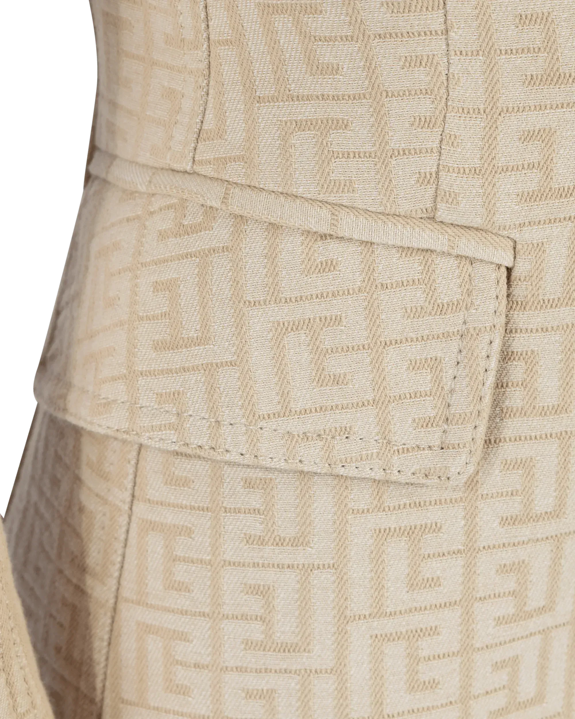 Monogram Jacquard 6 Button Jacket