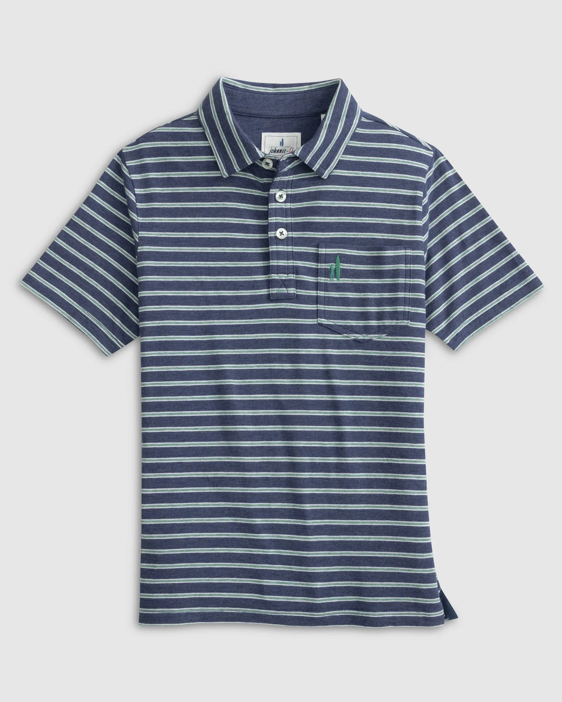 Original 4-Button Jr. Polo - Matthis Stripe