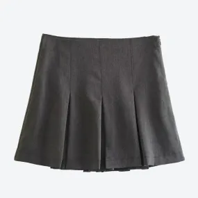 Pleated Classic School Uniform Skirts