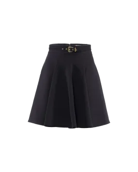 Pleated Mini Skirt