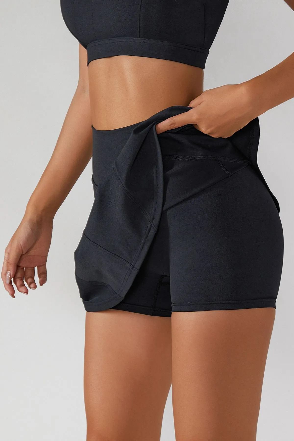 Pleated Tennis Skirt Built in Liner Shorts