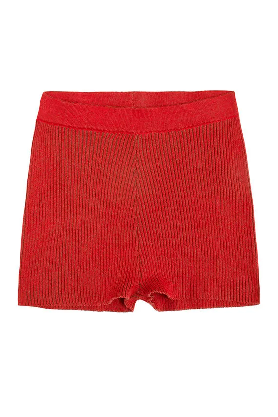 Red Gaetana Short