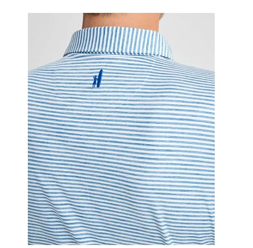 Seymour Striped Polo in Pipeline by Johnnie-O