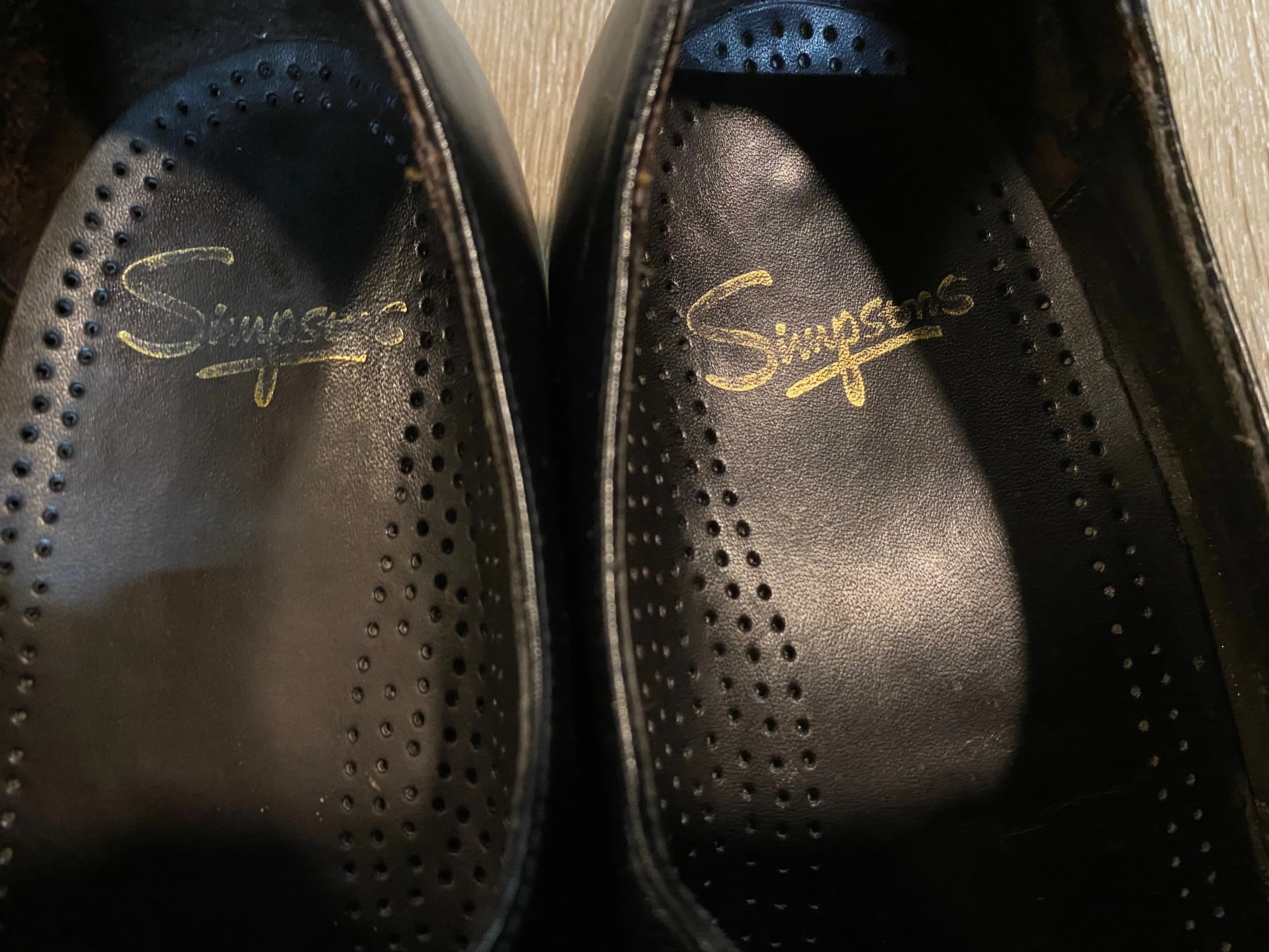 Simpsons Loafer Shoes 7.5M 40/41 (Czechoslovakia)