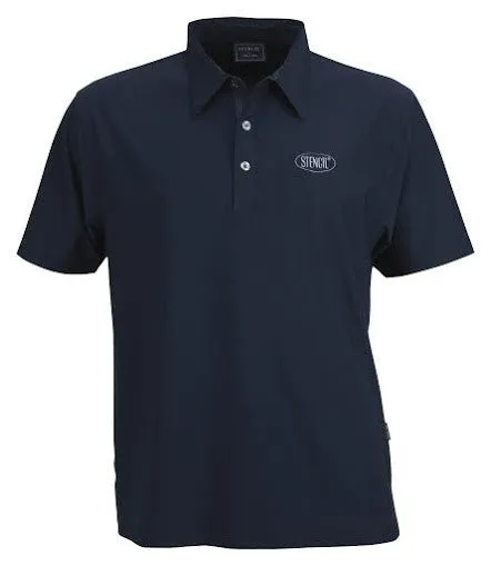 Stencil Men's Argent Polo (1059)