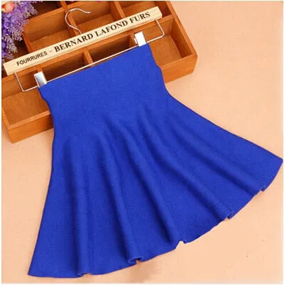 VenusFox Casual Elastic High Waist Knitted mini Skirts