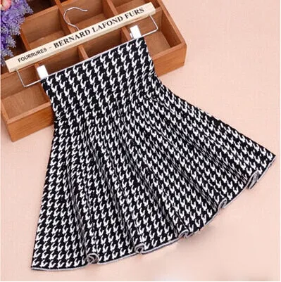 VenusFox Casual Elastic High Waist Knitted mini Skirts