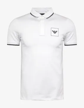 White Eagle Patch Polo T-Shirt