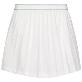 Womens Mickey Pleated Skort White - AW24